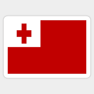 Tonga flag Sticker